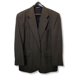 Pendleton 100% Pure Virgin Wool Blazer Sport Coat - Size 46 Long